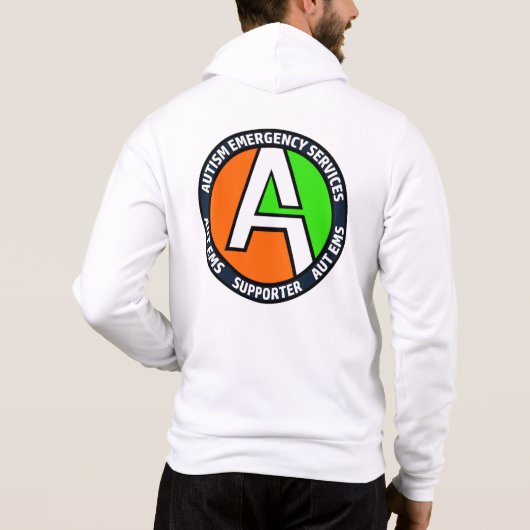 AUTEMS - Men's Hoodie (Support) (Rückseite)
