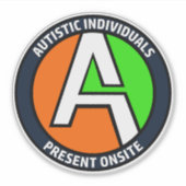AUTEMS - Onsite-Vinyl-Aufkleber Aufkleber (Vorderseite)