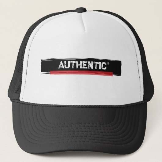 Authentic Brand Truckerkappe (Vorderseite)