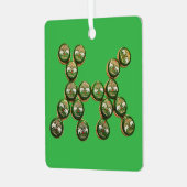 🐶 Authentic Chang Beer Cap Dog Ornament Aus Metall (Vorderseite links)