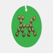 🐶 Authentic Chang Beer Cap Dog Ornament Aus Metall (Vorderseite links)