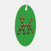 🐶 Authentic Chang Beer Cap Dog Ornament Aus Metall (Vorderseite Rechts)