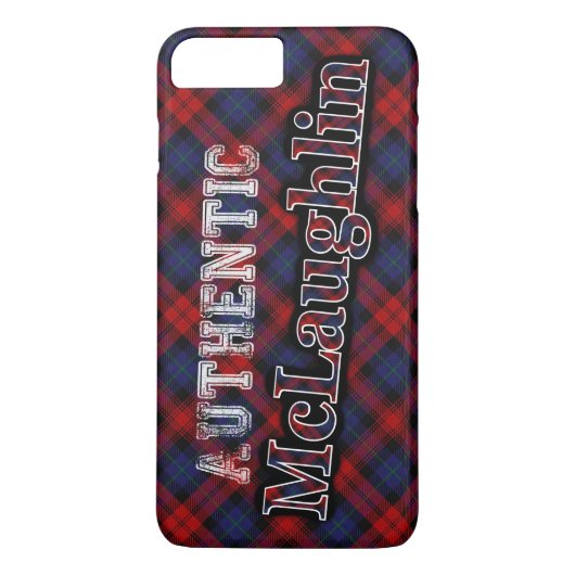 Authentic Clan McLaughlin Scottish Tartan Design Case-Mate iPhone Hülle (Rückseite)