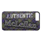 Authentic Clan McLellan Scottish Tartan Design Case-Mate iPhone Hülle (Rückseite (Horizontal))