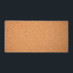 Authentic Cork Board Texture Office Desk Mat Schreibtischunterlage<br><div class="desc">This Authentic Cork Board Texture Office Desk Mat features a high-resolution, full-bleed print of natural cork grain. Perfect for organized home offices, student study desks, or as a functional gift for planners. This ultra-wide desk pad offers the warm, organic look of a cork notice board with the smooth, high-performance tracking...</div>