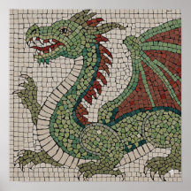 Authentic Dragon Mosaic