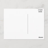 Authentic Freedom Is in Peril Best Price Custom Postkarte (Rückseite)