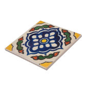 Authentic Handmade Moroccan Green Blue Fliese (Seite)