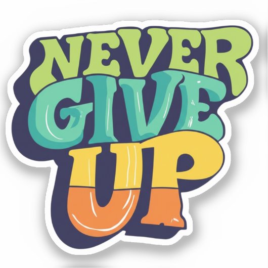 Authentic Kawaii Motivation Sticker for Journals, (Vorderseite)