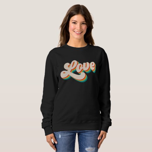 Authentic Soul Retro Love Sweatshirt (Vorne ganz)