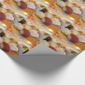 Authentic Sushi Sashimi Geschenkpapier (Ecke)