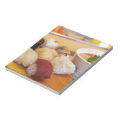 Authentic Sushi Sashimi Notizblock (Rotiert)