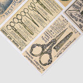 Authentic Vintage Sewing Adverts ES1 Decoupage Seidenpapier (Ausschnitt)