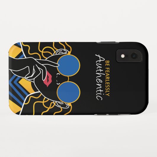 authentisch sein Case-Mate iPhone hülle (Rückseite (Horizontal))