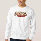 authentisch sweatshirt (Vorderseite)