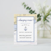 Authentische Abbildung Ändern des Datums Ankündigungspostkarte (Stehend Vorderseite)