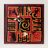 Authentische Aborigine-Kunst Puzzle (Horizontal)