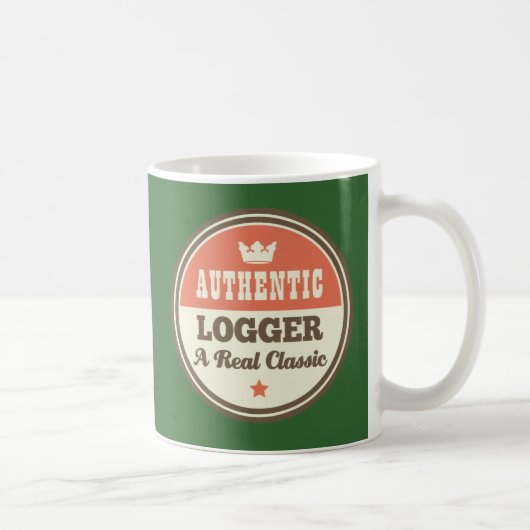 Authentische Blockwinde ein wirklicher Klassiker Kaffeetasse (Rechts)