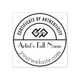 Authentische Briefmarke für Original Kunstgalerie Gummistempel