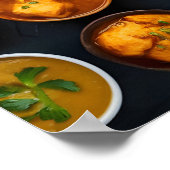 Authentische indische Küche Poster (Ecke)