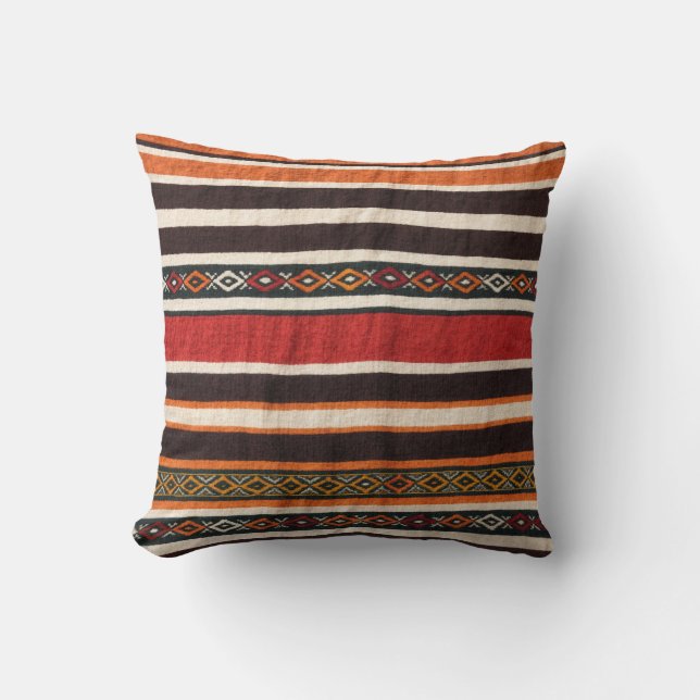 Authentische Kilim Kissen: Persisch und Turki hand Kissen (Vorderseite)