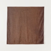 Authentische Lederoptik, echter Hintergrund. Wandteppich (Vorderseite (Horizontal))