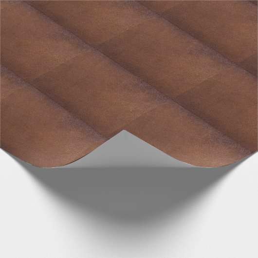 Authentische Ledertextur, echter Hintergrund. Geschenkpapier (Ecke)