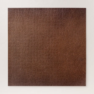 Authentische Ledertextur, echter Hintergrund. Puzzle