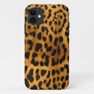 Authentische Leopard-Pelz-Beschaffenheit Case-Mate iPhone Hülle