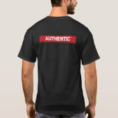 Authentische Marke T-Shirt (Rückseite)
