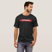 Authentische Marke T-Shirt (Vorne ganz)