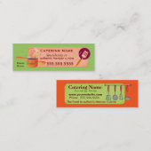 Authentische mexikanische mini visitenkarte (Vorne/Hinten)