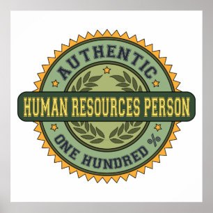 Authentische Personal-Person Poster