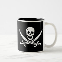 Authentische Piraten-Flagge des Jacks Rackam