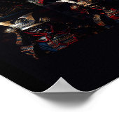 Authentische Poster Samurai Armor Artwork Wand Kun (Ecke)