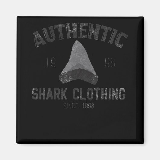 Authentische Shark Clothing Seit 1998 - Shark Gift Magnet (Vorne)