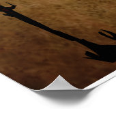 Authentische Stammesmasken Poster (Ecke)