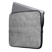 Authentische Vintage Textur Laptopschutzhülle (Vorderseite Links)