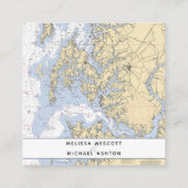 Authentische Website für Nautical Wedding, Annapol Begleitkarte (Rückseite)