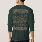 Authentische Weihnachtsfeierlichkeiten im Nahen Os Sweatshirt (Rückseite)