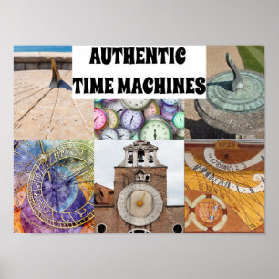 Authentische Zeitmaschinen Poster