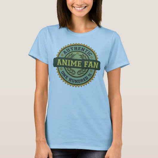 Authentischer Anime-Fan T-Shirt (Vorderseite)