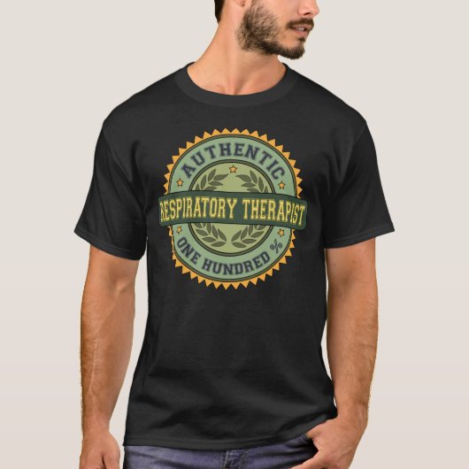 Authentischer Atmungstherapeut T-Shirt (Vorderseite)