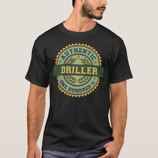 Authentischer Bohrer T-Shirt (Vorderseite)