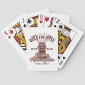 Authentischer Build für Geschwindigkeit Spielkarten (Rückseite)