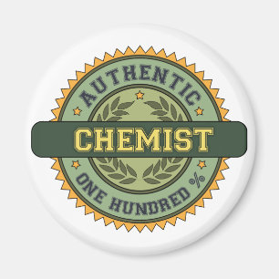Authentischer Chemiker Magnet