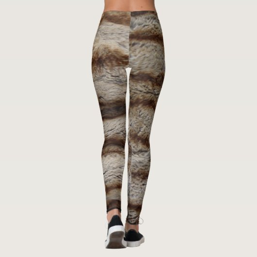 AUTHENTISCHER CHINCHILLA-PELZ 2 LEGGINGS (Rückseite)