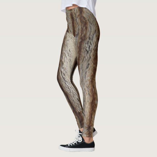 AUTHENTISCHER CHINCHILLA-PELZ LEGGINGS (Links)