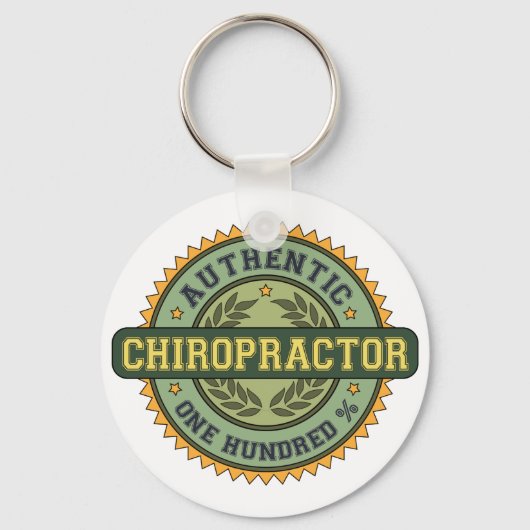 Authentischer Chiropraktor Schlüsselanhänger (Vorderseite)