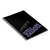 Authentischer Designklan Elliott Tartan Notizblock (Rechte Seite)